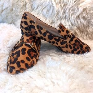 *Never Worn* Leopard Print Loafer